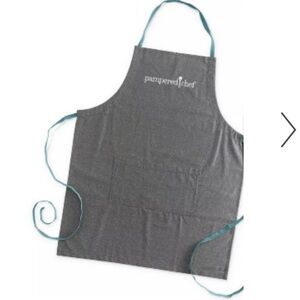 Pampered Chef apron gray new in package